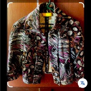 ST JOHN DBL BREASTED CROP JACKET SMALL